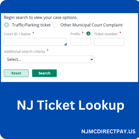 NJ ticket lookup